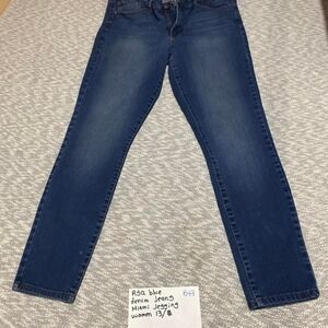 RSQ blue denim jeans Miami Jogging women 13. SKU-B47